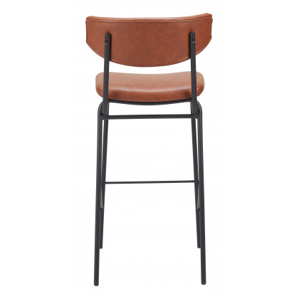 ZUO Charon Barstool (Set of 2) - Vintage Brown