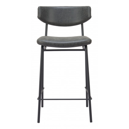 ZUO Charon Counter Stool (Set of 2) - Vintage Black