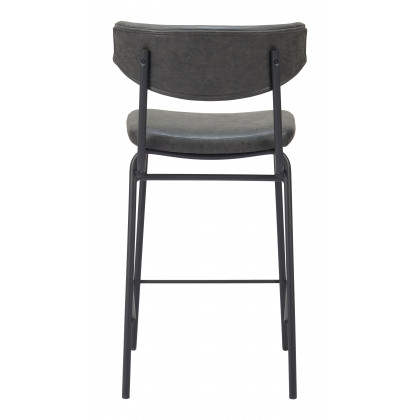 ZUO Charon Counter Stool (Set of 2) - Vintage Black