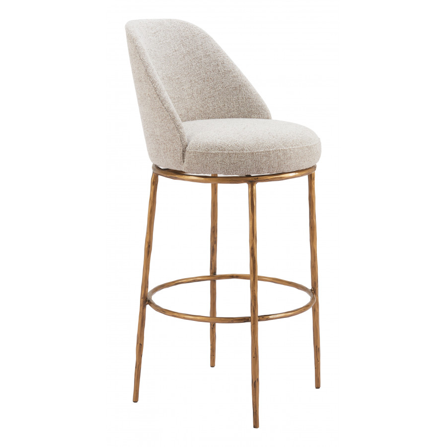 ZUO - Nordhavn Swivel Barstool