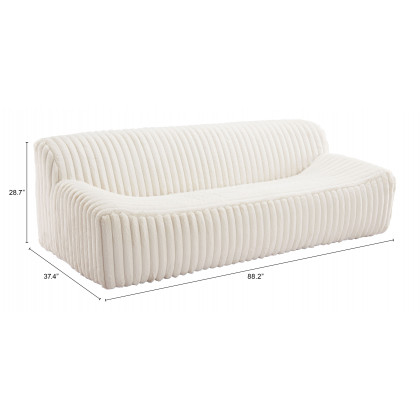 ZUO - Osterbro Sofa in Cream
