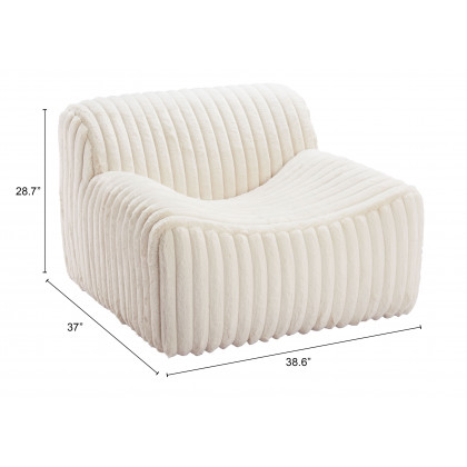 ZUO - Osterbro Armchair in Cream