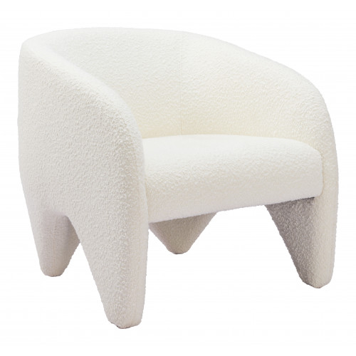 ZUO - Lopta Accent Chair in White