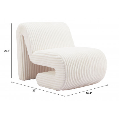 ZUO - Opam Accent Chair in White