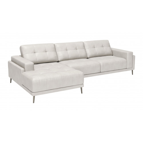 ZUO Bliss Left Facing Chaise Sectional - Beige