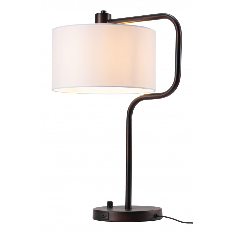 ZUO - Middlemist Table Lamp in White