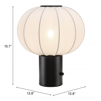 ZUO - Wisteria Table Lamp in White