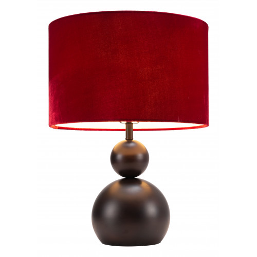 ZUO - Shobu Table Lamp in Red