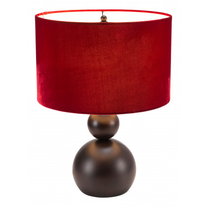 ZUO - Shobu Table Lamp in Red