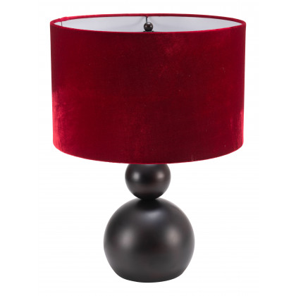 ZUO - Shobu Table Lamp in Red