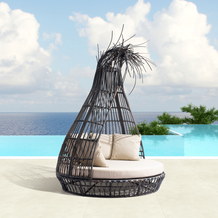 ZUO - Tangalle Daybed in Brown/Beige