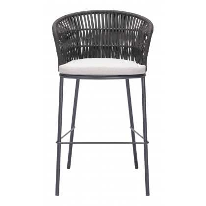 ZUO Freycinet Barstool - Black