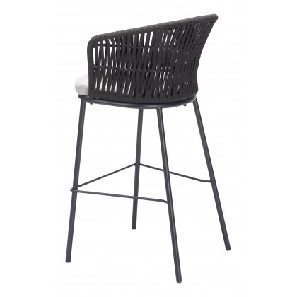 ZUO Freycinet Barstool - Black