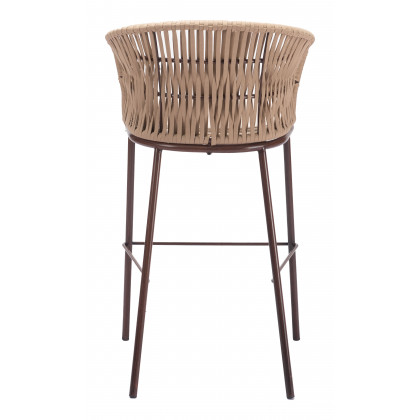 ZUO Freycinet Barstool - Natural