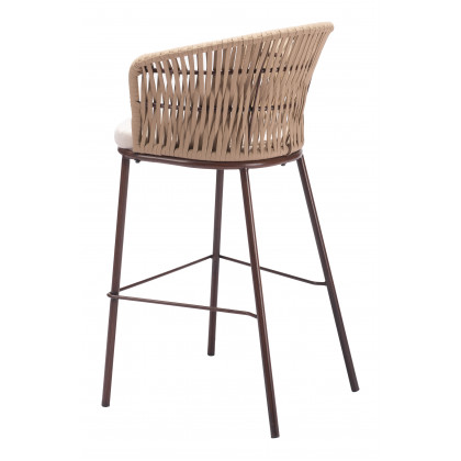 ZUO Freycinet Barstool - Natural