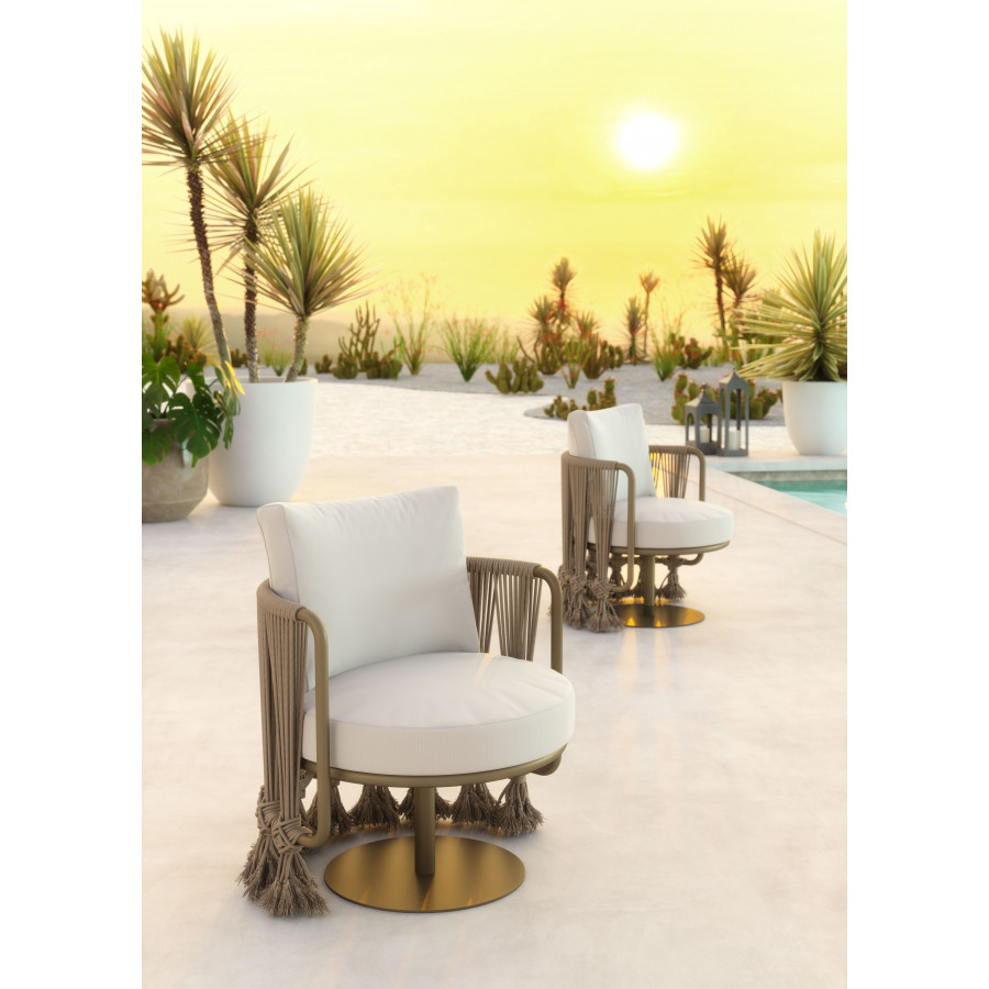 ZUO - Uzel Accent Chair in White