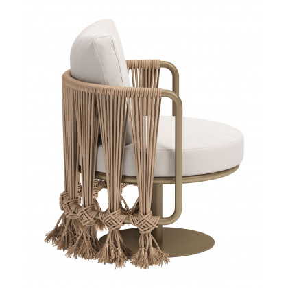 ZUO - Uzel Accent Chair in White
