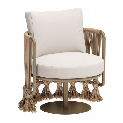 ZUO - Uzel Accent Chair in White