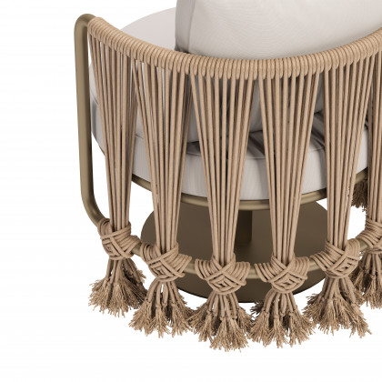 ZUO - Uzel Accent Chair in White