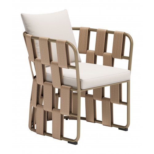 ZUO - Quadrat Dining Chair in White