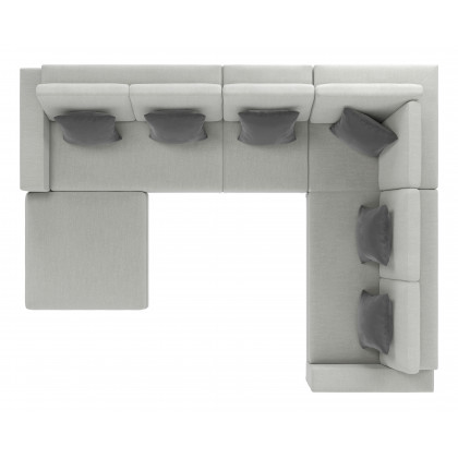 ZUO Corona del Mar Modular Sectional Set - Gray