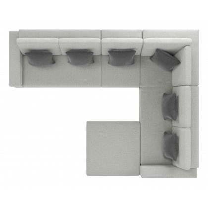 ZUO Corona del Mar Modular Sectional Set - Gray