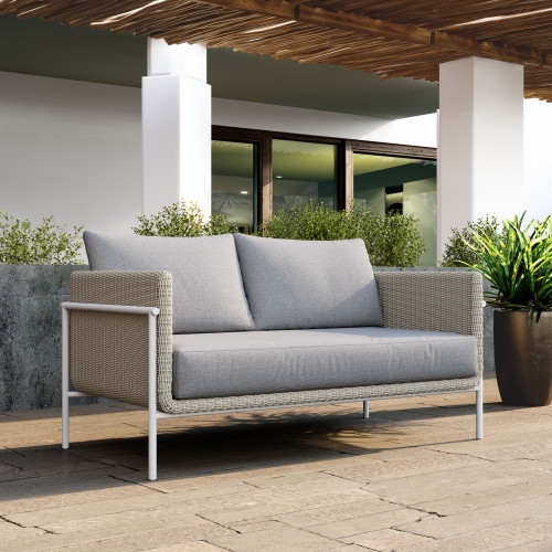 ZUO - Frais Loveseat in Gray