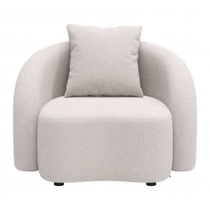 ZUO - Sunny Isles Accent Chair in Beige