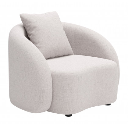 ZUO - Sunny Isles Accent Chair in Beige