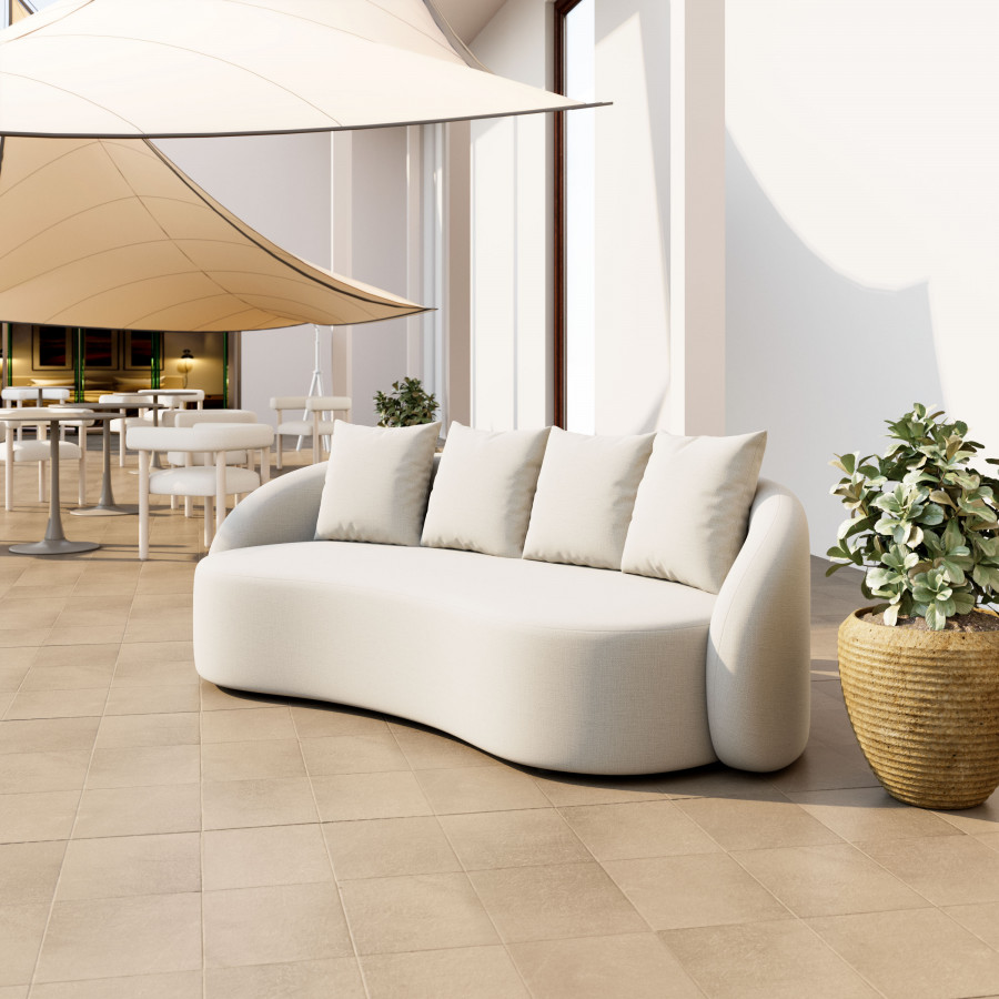 ZUO - Sunny Isles Sofa in Beige