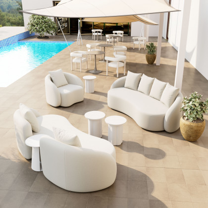 ZUO - Sunny Isles Sofa in Beige