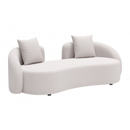 ZUO - Sunny Isles Loveseat in Beige