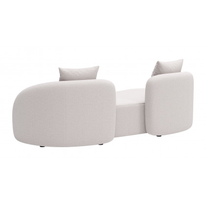 ZUO - Sunny Isles Loveseat in Beige