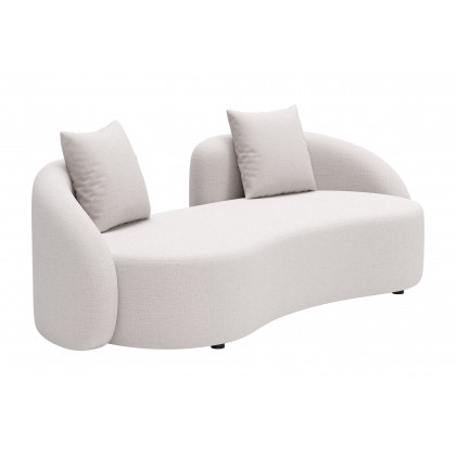 ZUO - Sunny Isles Loveseat in Beige
