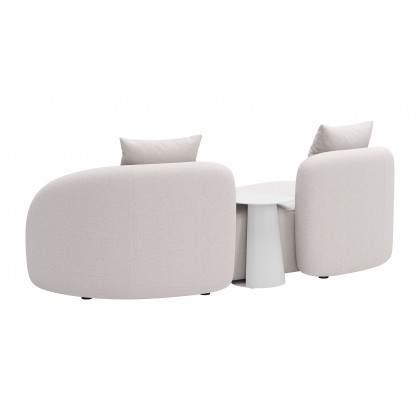 ZUO - Sunny Isles Loveseat in Beige