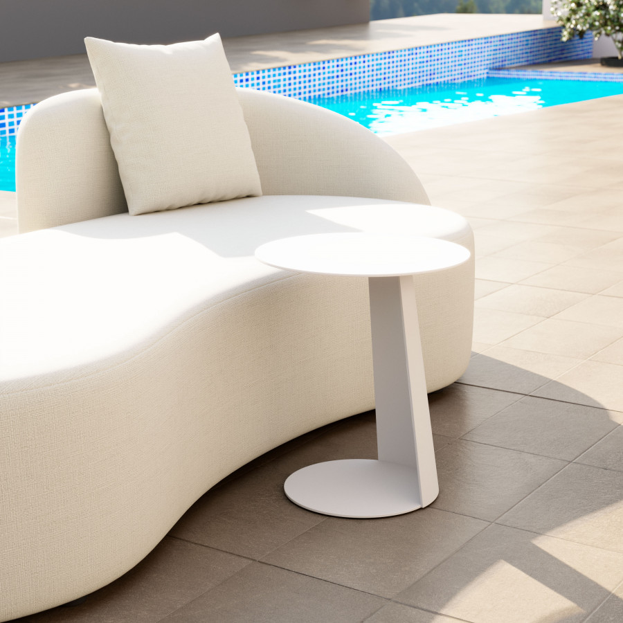 ZUO - Sunny Isles Side Table in White