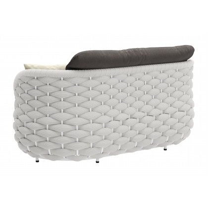 ZUO - Coral Reef Loveseat in Gray