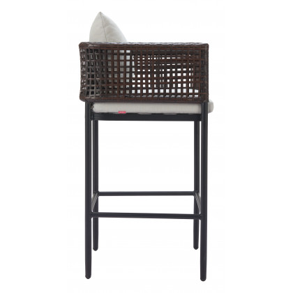 ZUO - Palm Paradise Barstool in Gray