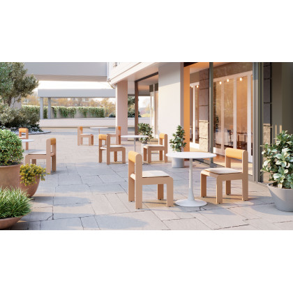 ZUO Soleil Dining Table - White