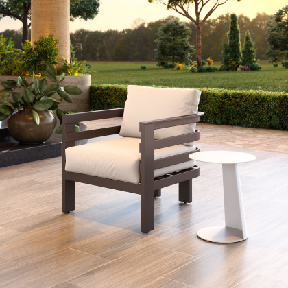 ZUO - Bal Harbor Armchair in White