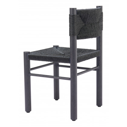 ZUO Iska Dining Chair (Set of 2) - Black