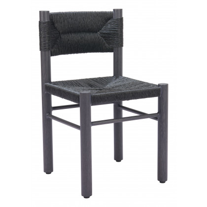 ZUO Iska Dining Chair (Set of 2) - Black