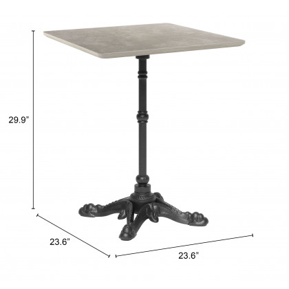 ZUO - Alfresco Dining Table in Gray
