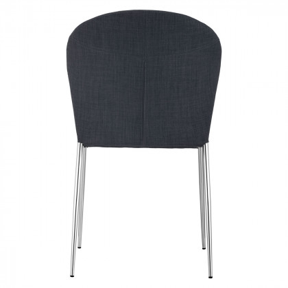 ZUO Oulu Dining Chair (Set Of 4) - Graphite/Silver