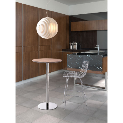 ZUO - Bergen Bar Table in Brown/Silver