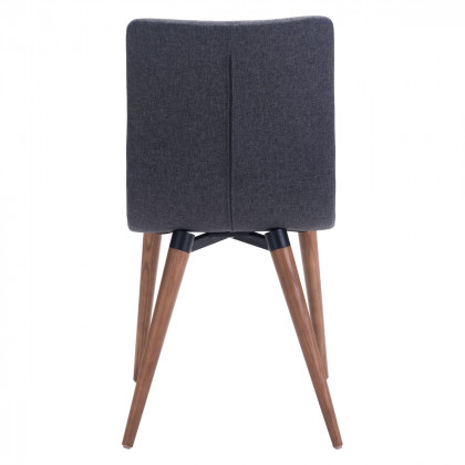 ZUO - Jericho Dining Chair (Set Of 2) in Gray/Brown