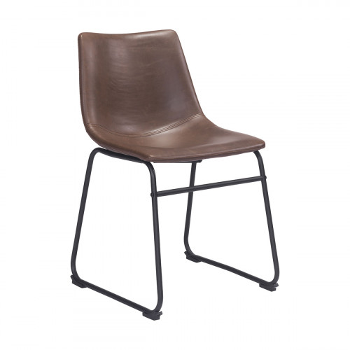 ZUO Smart Dining Chair (Set Of 2) - Vintage Espresso/Black