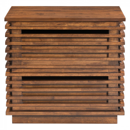 ZUO - Linea End Table in Walnut