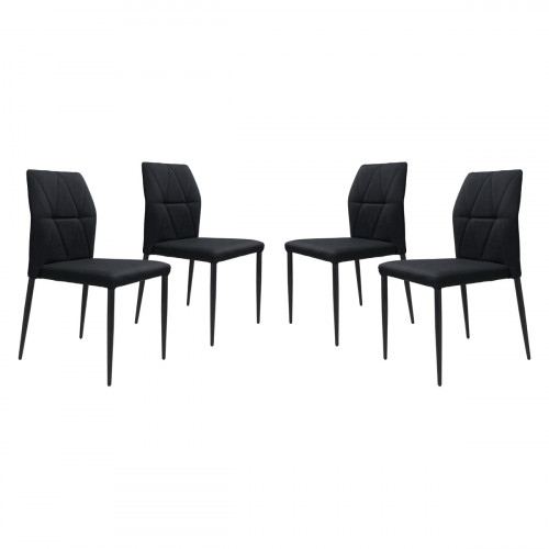 ZUO - Revolution Dining Chair (Set Of 4) in Black