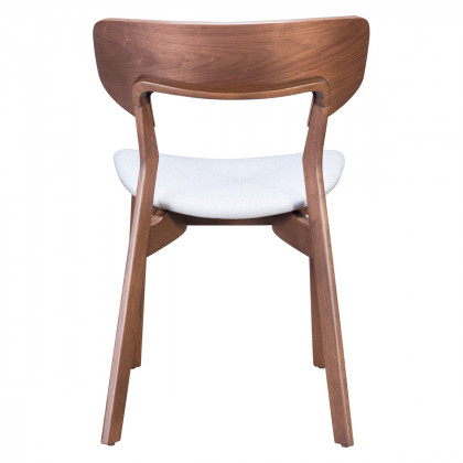 ZUO - Russell Dining Chair (Set Of 2) in Walnut/Light Gray